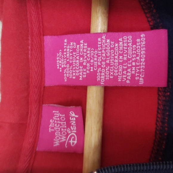 Disney Mickey Mouse Fleece Hoodie - Picture 4 of 4